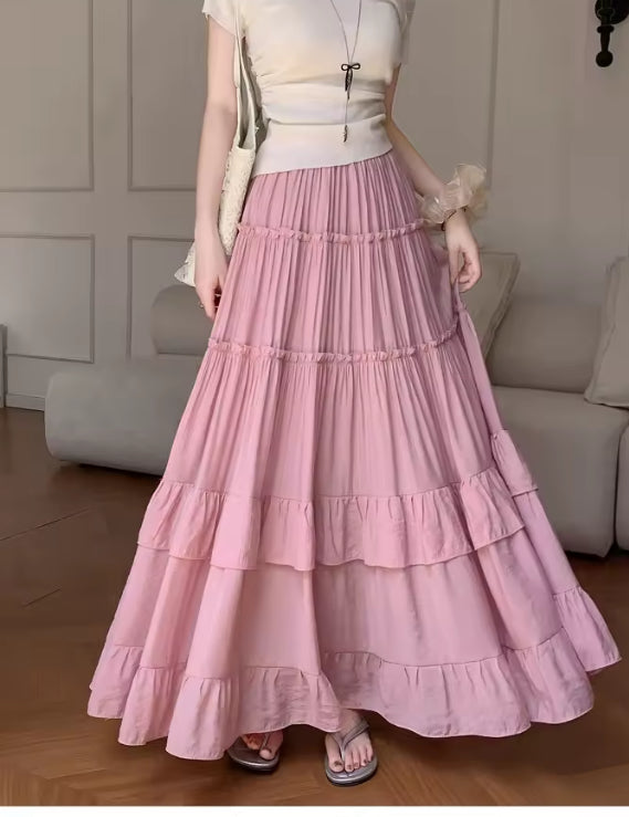 Layered maxi skirt- Paul travels