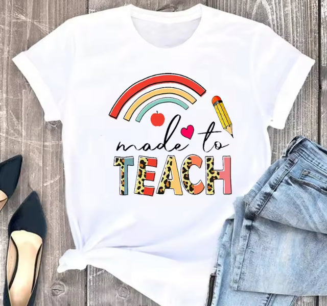 Teacher tshirts- raise up a child