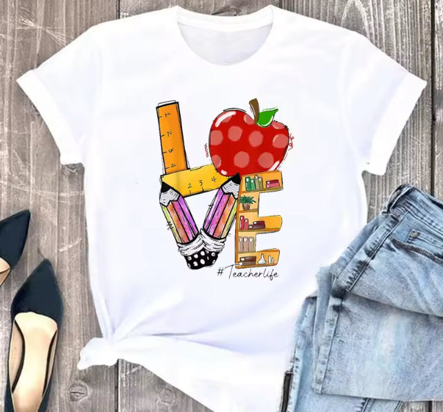 Teacher tshirts- raise up a child