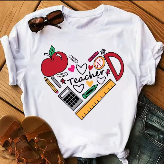 Teacher tshirts- raise up a child
