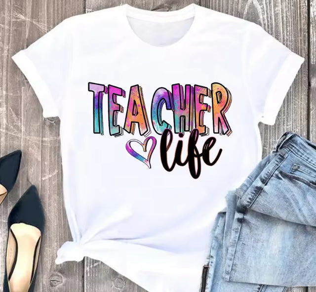 Teacher tshirts- raise up a child