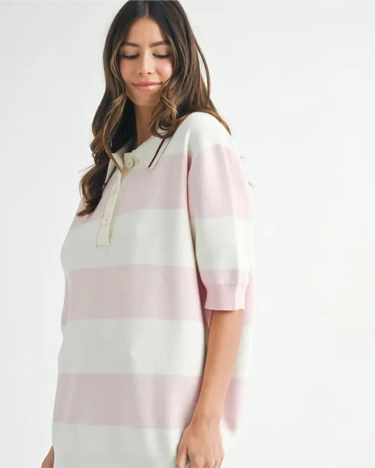 Jacob’s sheep Oversized Collar Sweater
