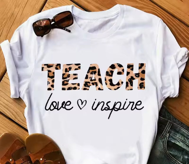 Teacher tshirts- raise up a child