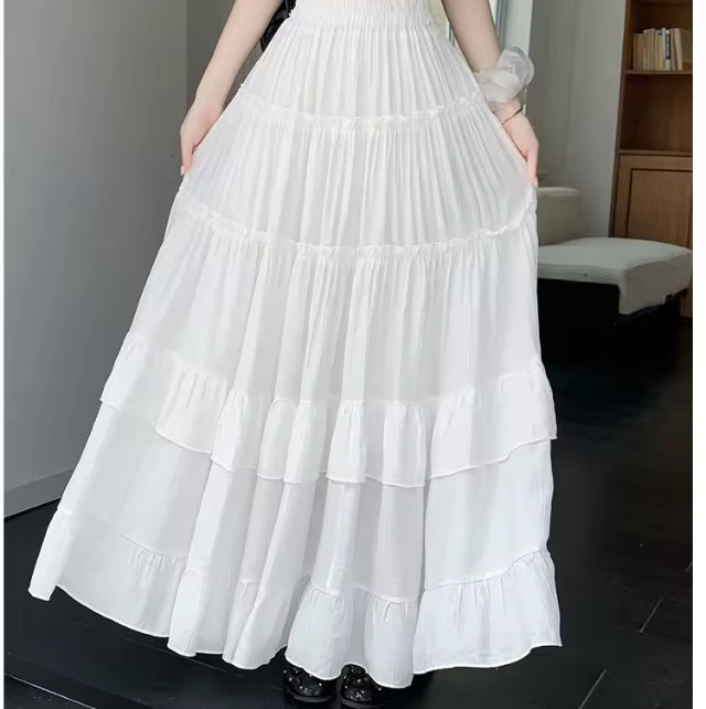 Layered maxi skirt- Paul travels