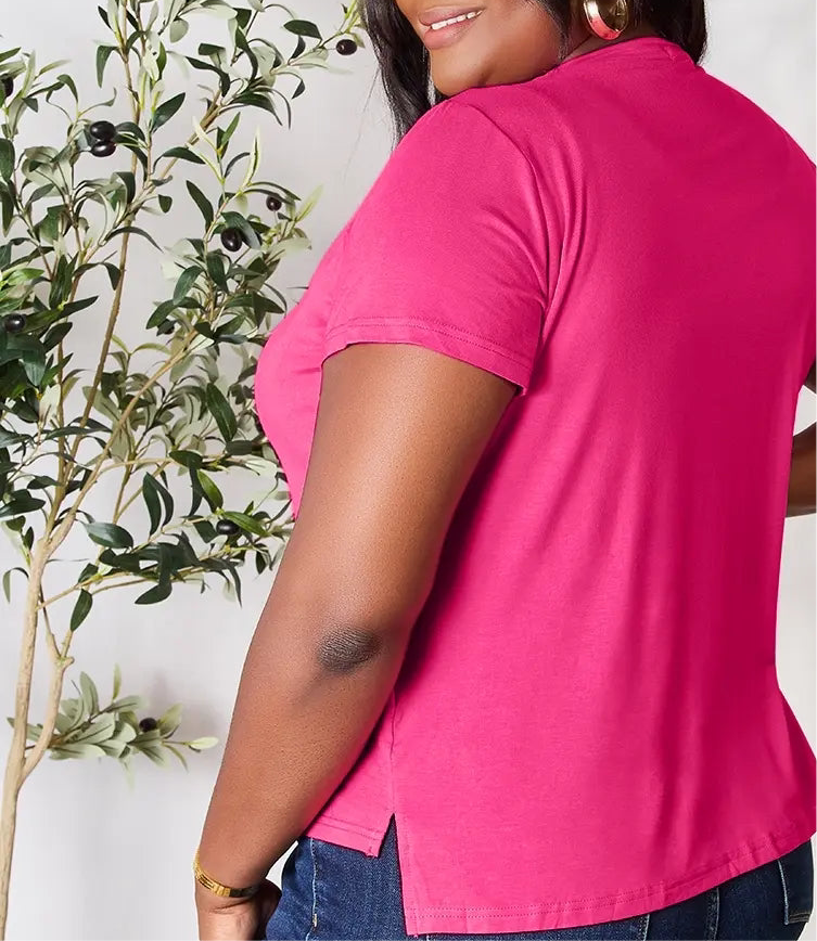 Basic Bae Full Size Round Neck Short Sleeve T-Shirt