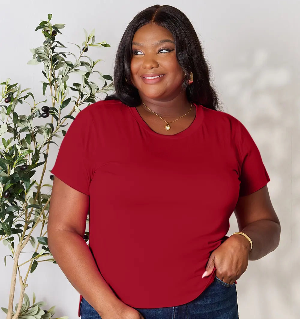 Basic Bae Full Size Round Neck Short Sleeve T-Shirt