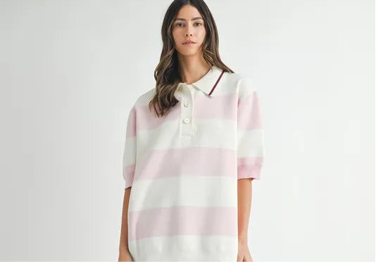 Jacob’s sheep Oversized Collar Sweater