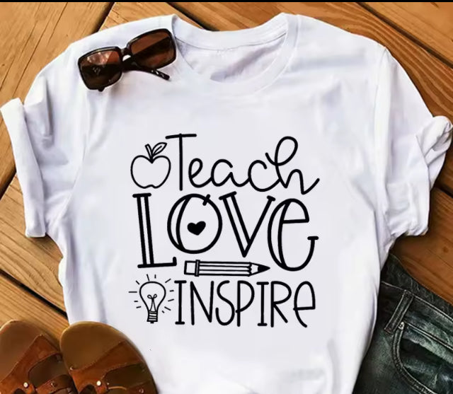 Teacher tshirts- raise up a child