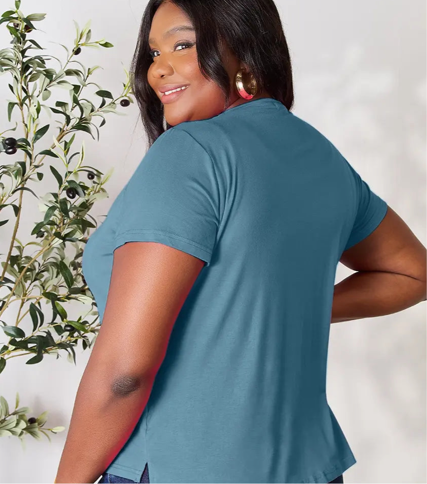Basic Bae Full Size Round Neck Short Sleeve T-Shirt
