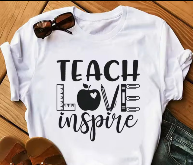 Teacher tshirts- raise up a child