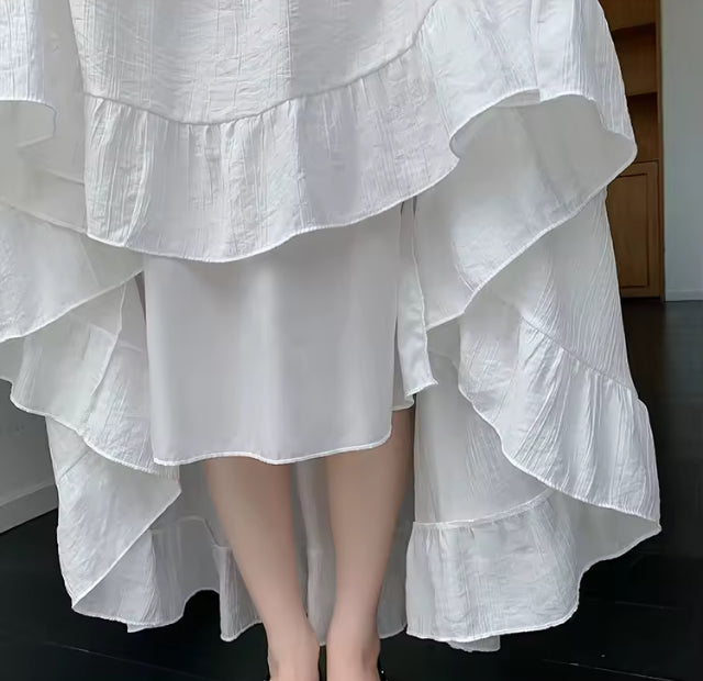 Layered maxi skirt- Paul travels