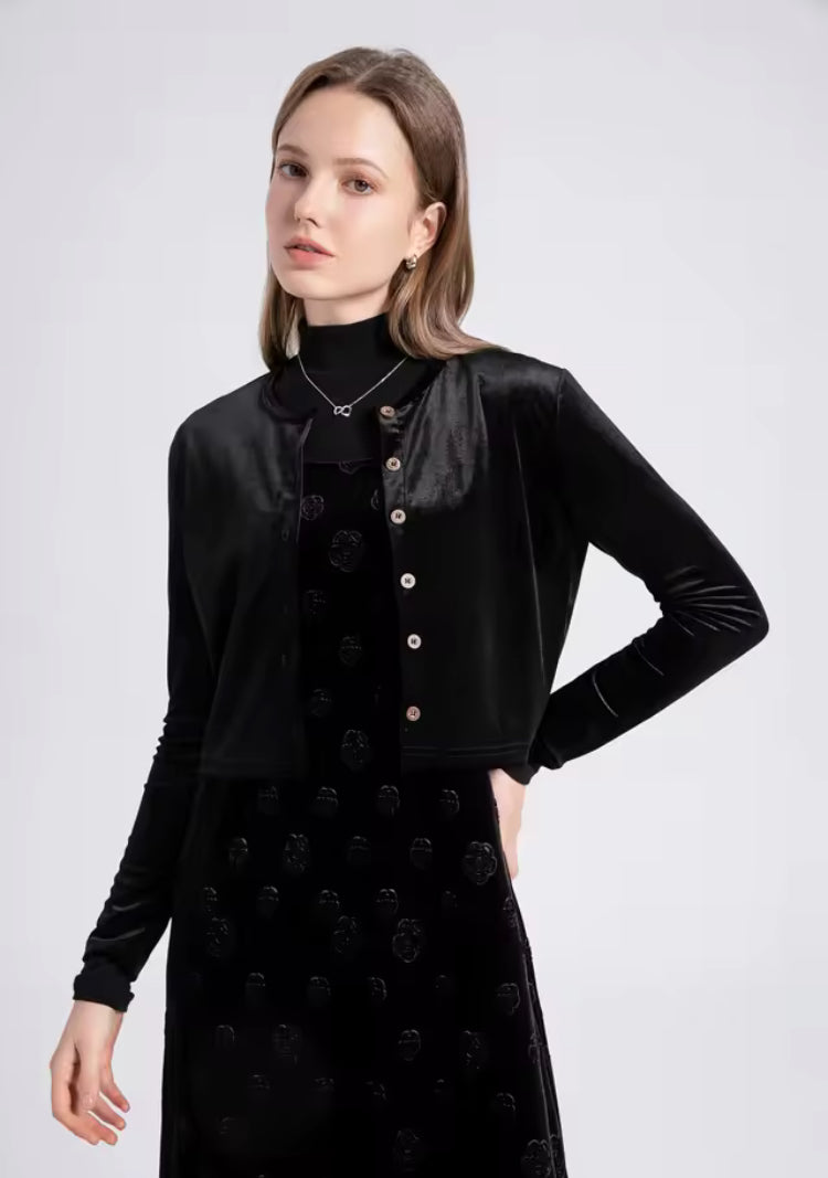 Fall Winter Velvet Women's Clothes: Straps, Dresses & Tops