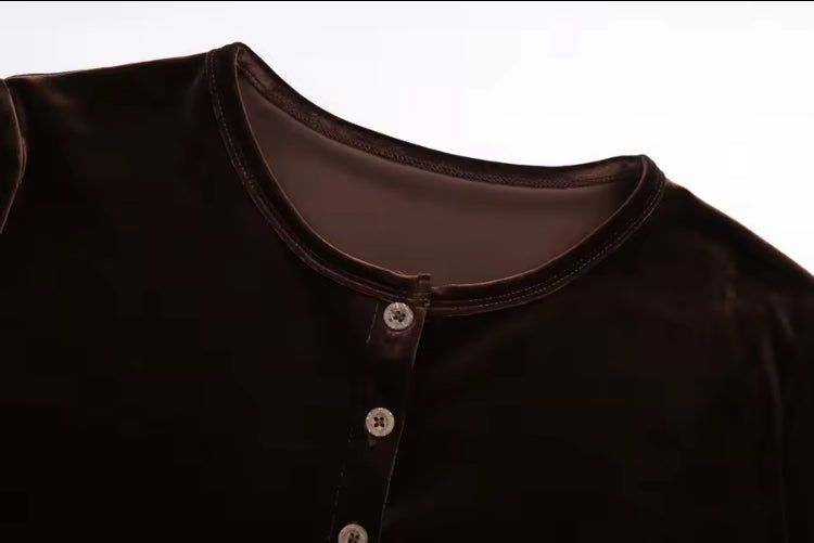 Fall Winter Velvet Women's Clothes: Straps, Dresses & Tops
