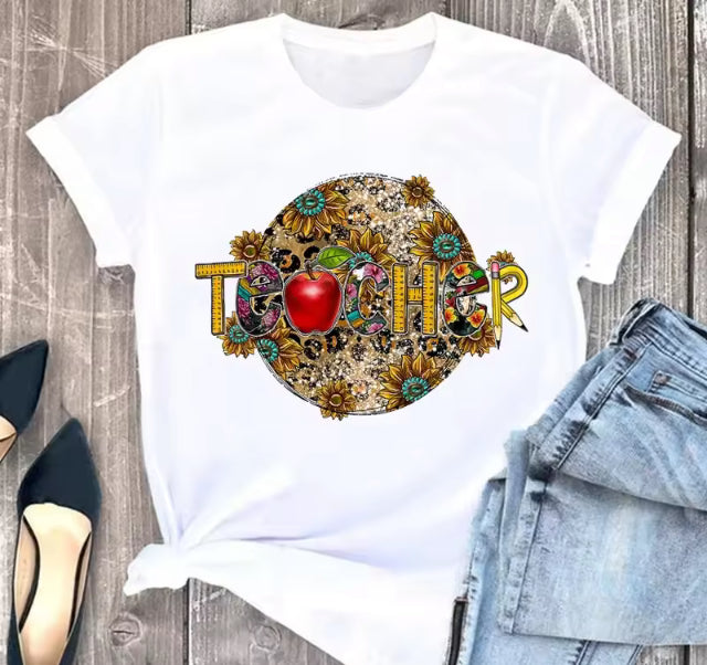 Teacher tshirts- raise up a child