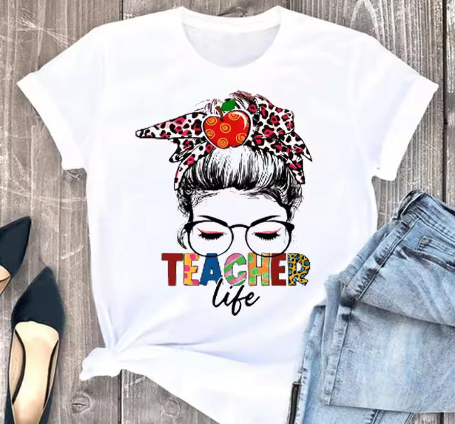 Teacher tshirts- raise up a child