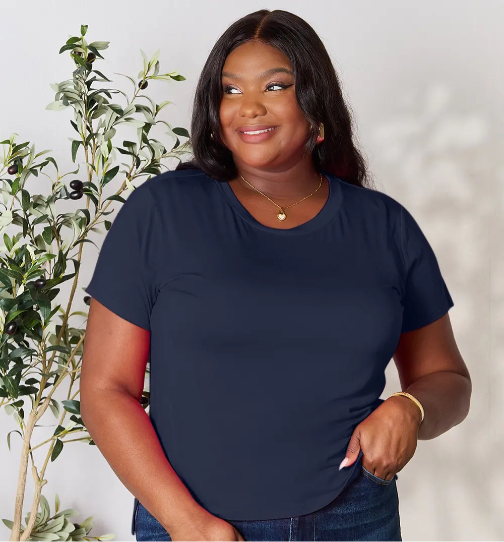 Basic Bae Full Size Round Neck Short Sleeve T-Shirt