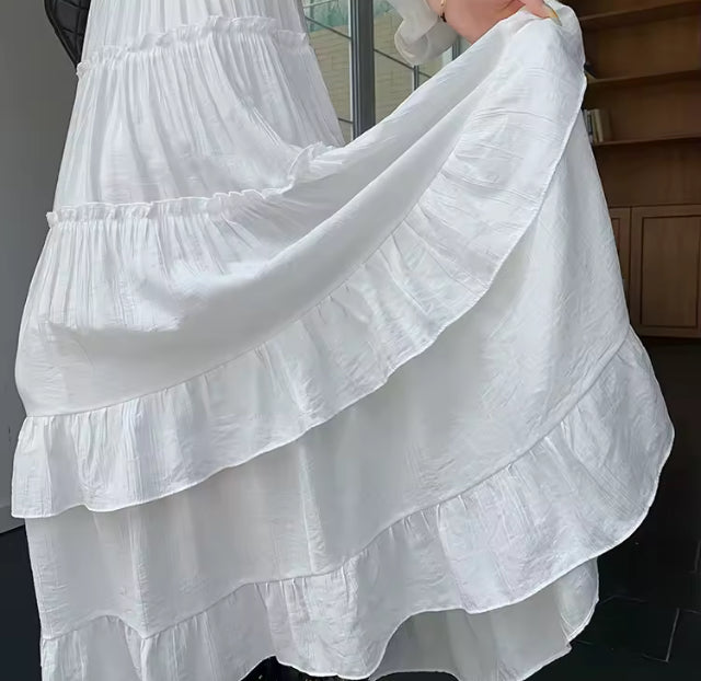 Layered maxi skirt- Paul travels