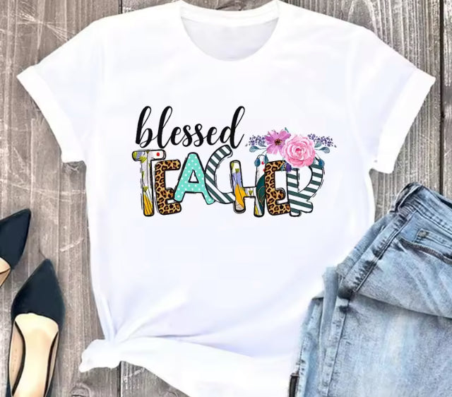 Teacher tshirts- raise up a child