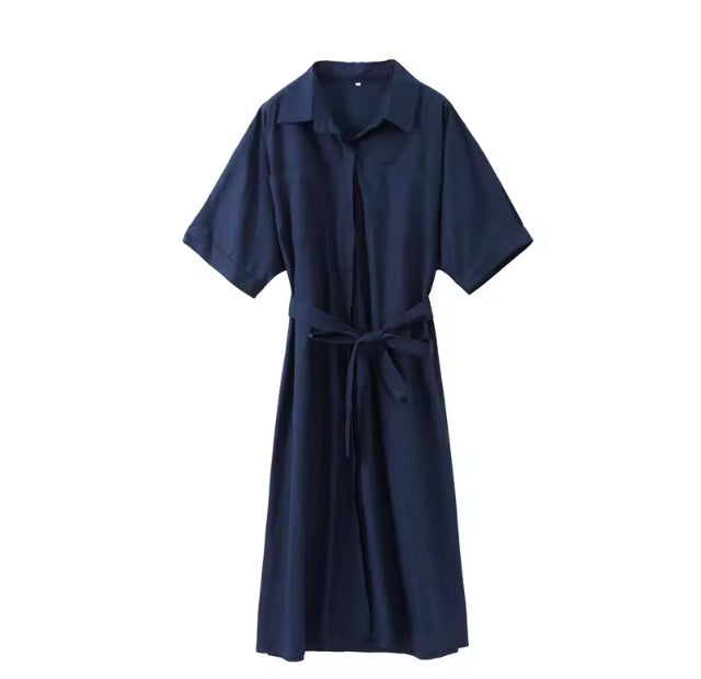 Martha collard button up dress