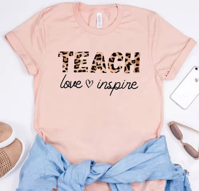 Teacher tshirts- raise up a child