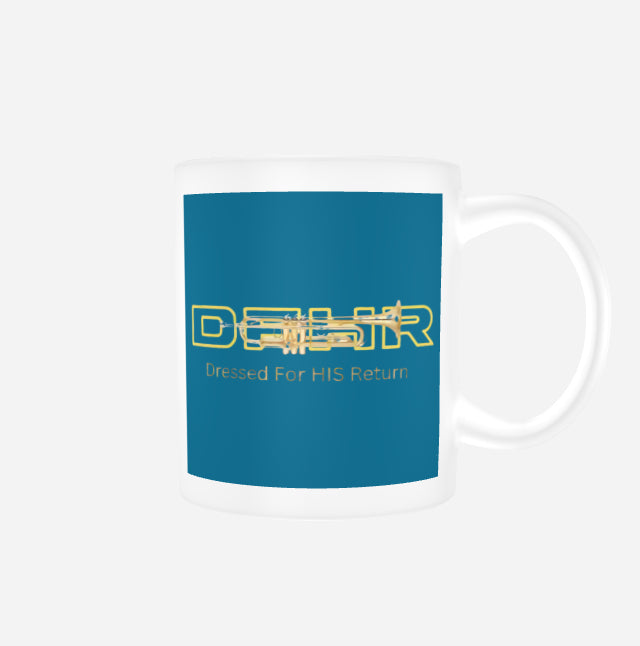 DFHR Mug- double sided print white interior