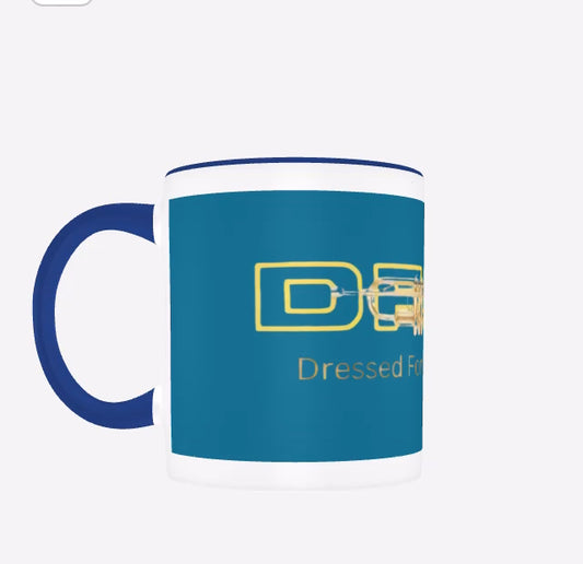 DFHR mug- wraparound design with color interior and handle