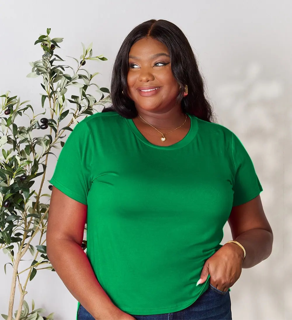 Basic Bae Full Size Round Neck Short Sleeve T-Shirt