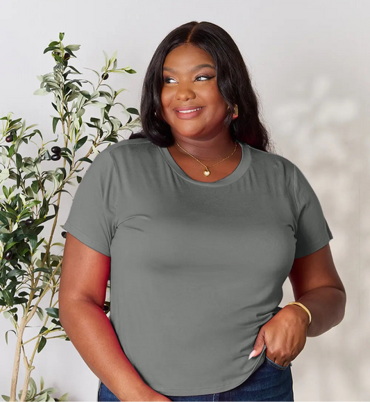 Basic Bae Full Size Round Neck Short Sleeve T-Shirt