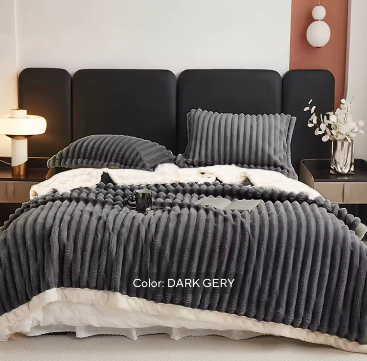 Fleece Throw Blanket weighted- Proverbs 31