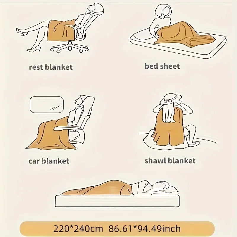 Fleece Throw Blanket Weighted- Proverbs 31