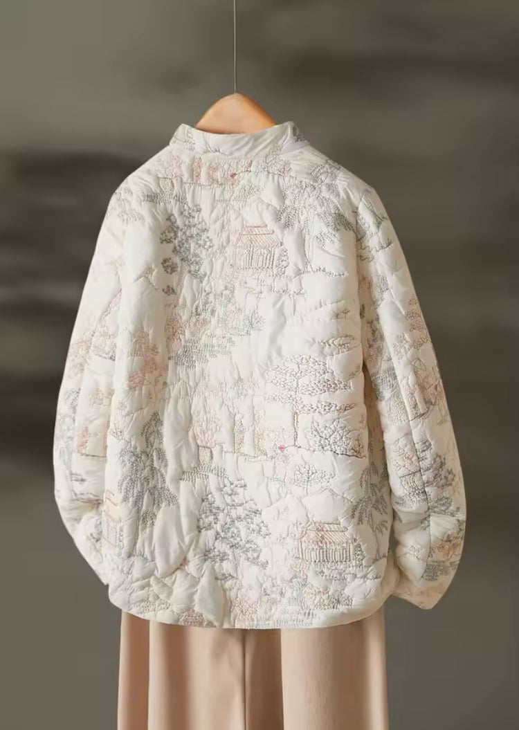 Embroidered Quilted Jacket- Leah’s babes