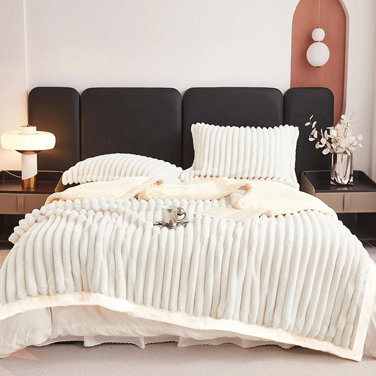 Fleece Throw Blanket Weighted- Proverbs 31