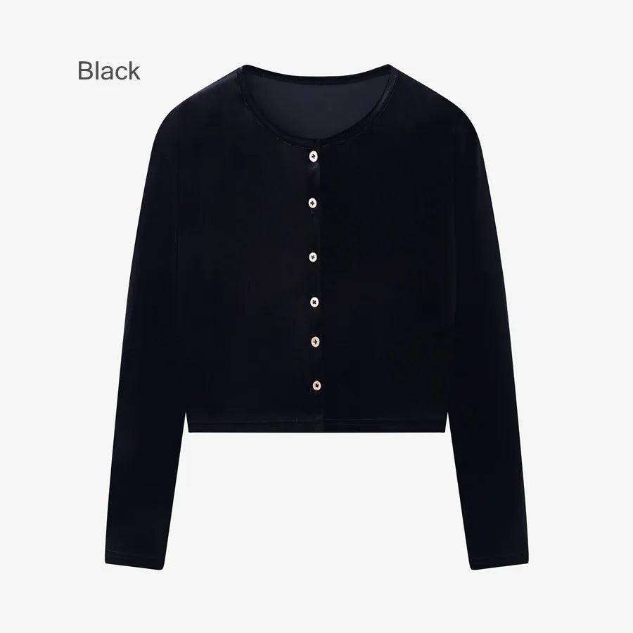 Noah The Flood- velvet woman clothes adjustable strap dress + basic tops + cardigan + sleeveless dress (ship out in 1 day)