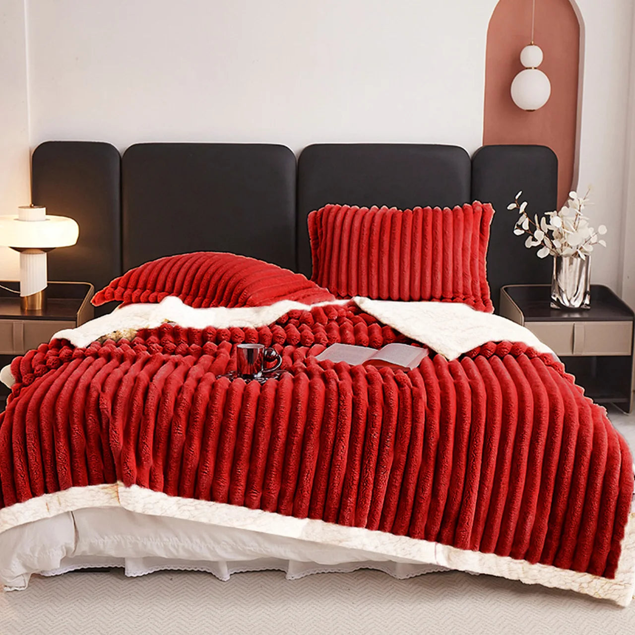 Fleece Throw Blanket Weighted- Proverbs 31