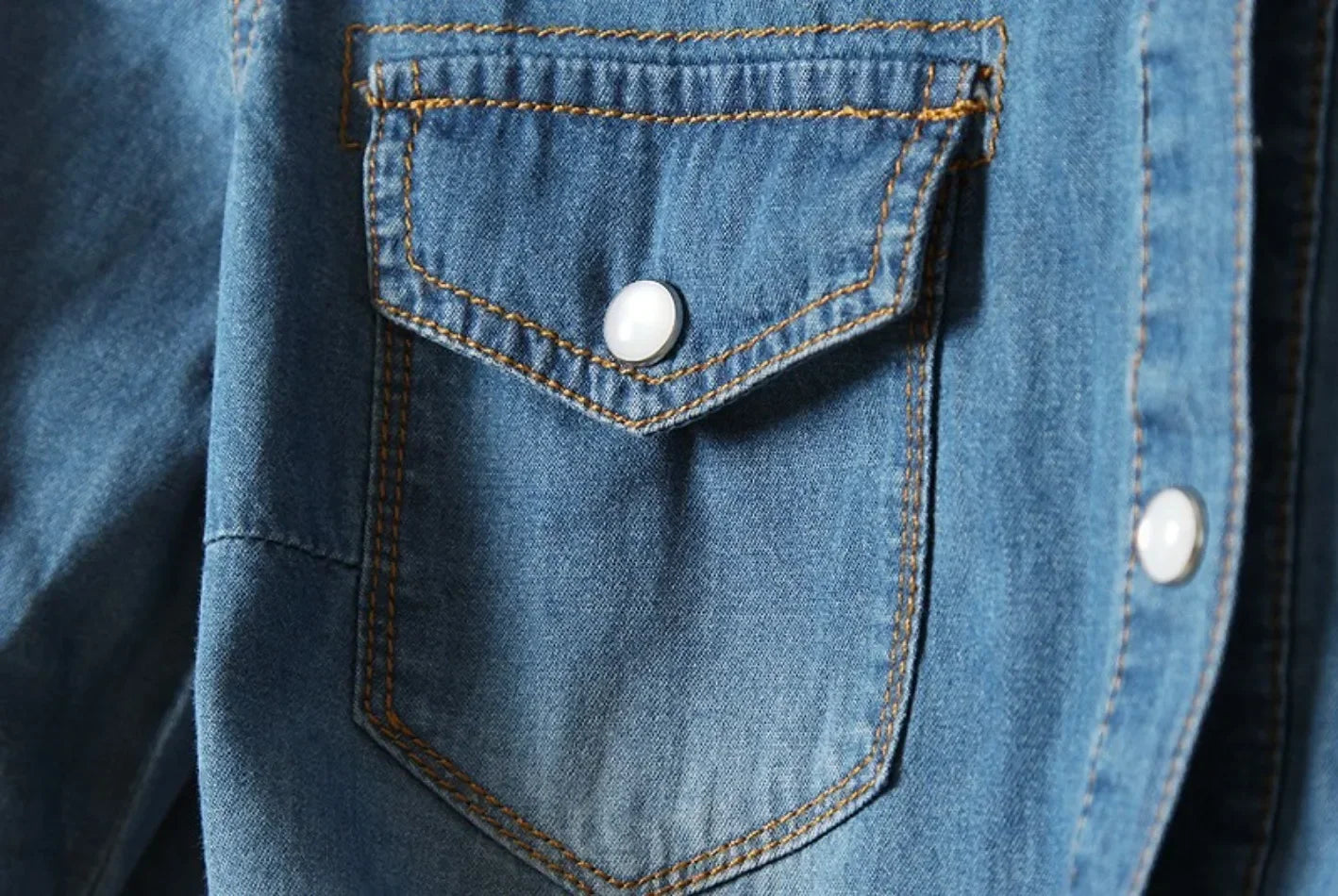 Tie up denim coverup top- the heaven and earth